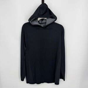 Fabletics Men's Training Day Hoodie shirt‎ in black sz L